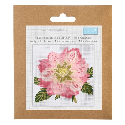 Counted Cross Stitch Kit: Mini: Hellebore - GCS203