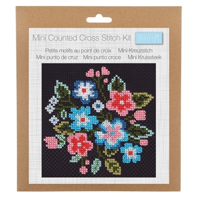 Counted Cross Stitch Kit: Mini: Posy - GCS210