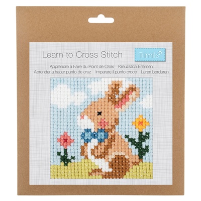Learn to Cross Stitch Kit: Bunny - GCS227