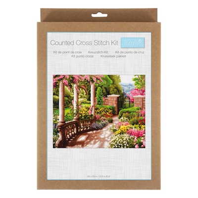 Counted Cross Stitch Kit: X Large: Peace Garden GCS246
