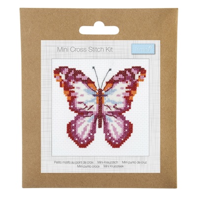Counted Cross Stitch Kit: Mini: Butterfly - GCS49