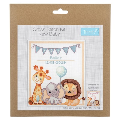 Counted Cross Stitch Kit: Large: Baby GCS93
