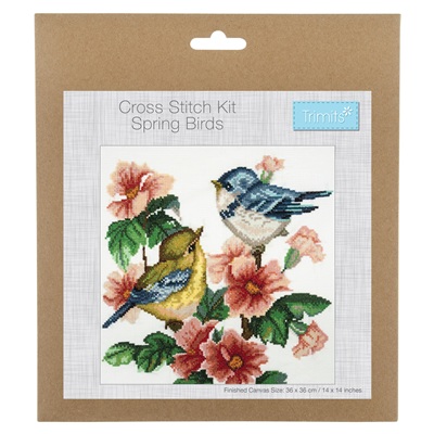 Trimits: Counted Cross Stitch Kit: Large: Bird - GCS95