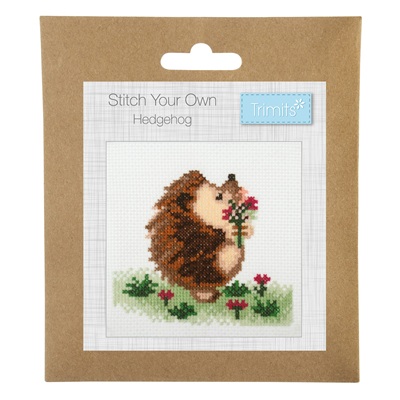 Counted Cross Stitch Kit: Mini: Hedgehog - GCS99