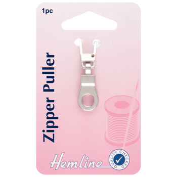 H164.06 Zip Pull: Ring - Silver..