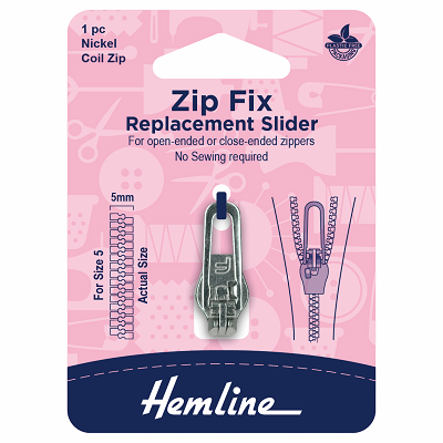 H167.03.NK -  Zip Fix: For Coil: Size 5: Nickel 