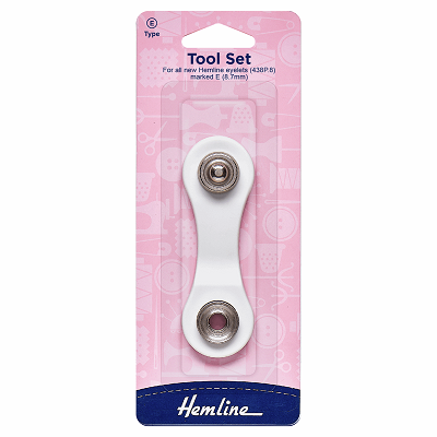 H439.P8 Eyelet Tool Set: 8.7mm (E)..