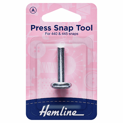 H446 Fashion Snap Tool: Press Snap..