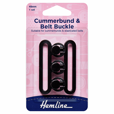 H458 Cummerbund Clip: Black..