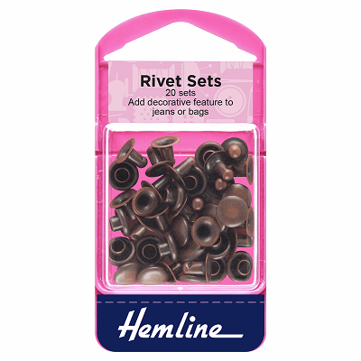 H467.BRO Rivet Kit: Bronze - 7mm.. 