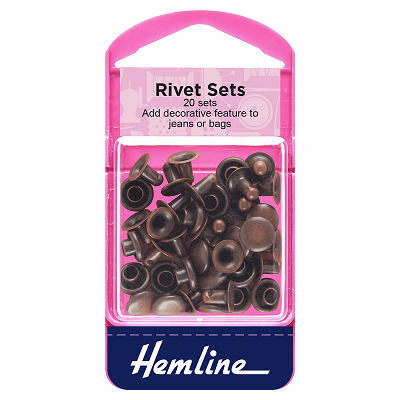 H467.BRO Rivet Kit: Bronze - 7mm 