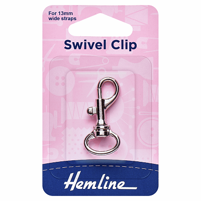 H482.13.N Swivel Clip: 13mm: Nickel..