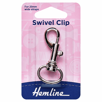 H482.20.N Swivel Clip: 20mm: Nickel..