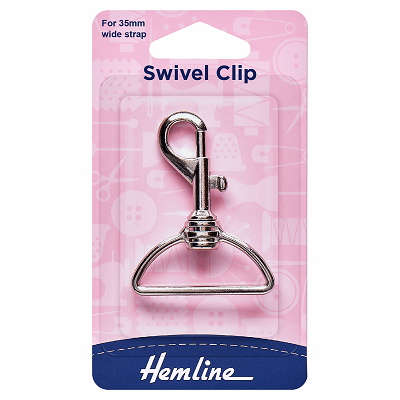 H482.35.N Swivel Clip: 35mm: Nickel 