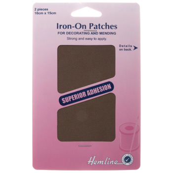 Standard Iron On Twill Patches