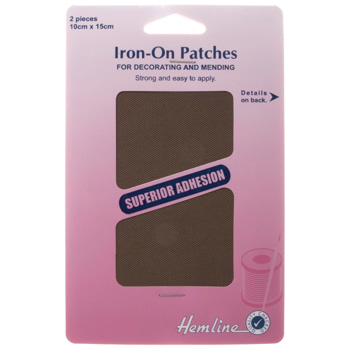 Standard Iron On Twill Patches.