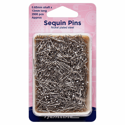 H708.100  Pins: Sequin: 13mm: Nickel: 2900 Pieces