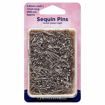 H708.100  Pins: Sequin: 13mm: Nickel: 2900 Pieces..