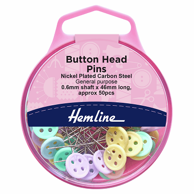 H720 Pins: Button Head: 0.6 x 46mm: Assorted