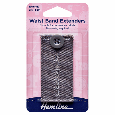 H768.LG Waistband Extender Button: Light Grey