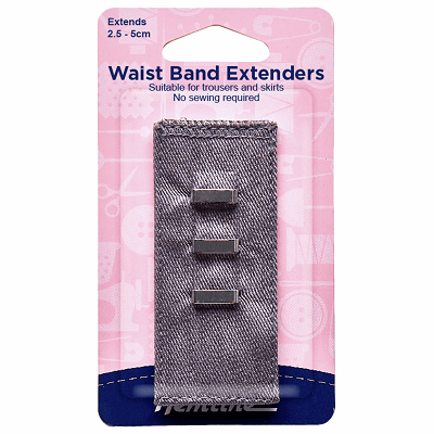 H769.LG Waistband Extender Hook: Light Grey..