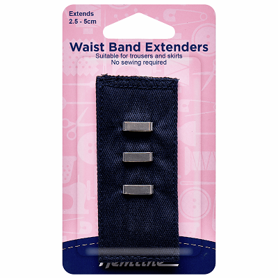 H769.NY Waistband Extender Hook: Navy