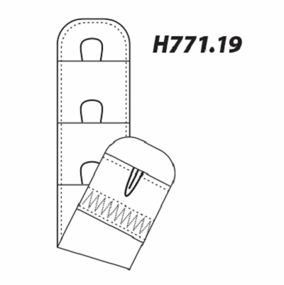 H771.19 Bra Back Extenders: 19mm