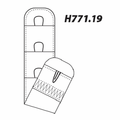 H771.19 Bra Back Extenders: 19mm..