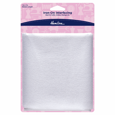 H784 Iron-On Interfacing: Medium: 1m x 1m..