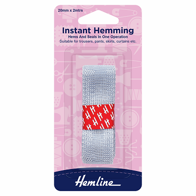 H784.G Instant Hemming: 2m x 20mm: Grey