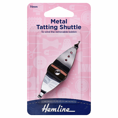 H887 Tatting Shuttle: Metal: 70mm