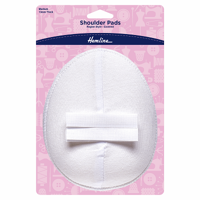 H917.M Shoulder Pad: Raglan Style: Medium: White ..