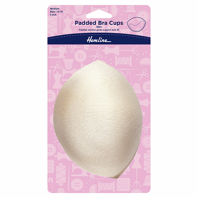 H963.M\S Padded Bra Cups: Medium: Skin Tone ..