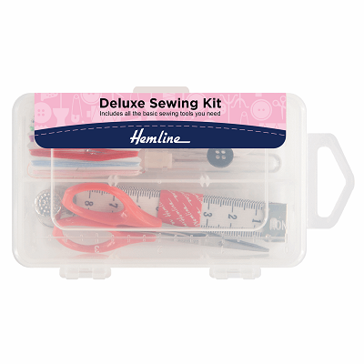 H997 Deluxe Sewing Kit in Plastic Box