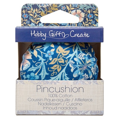 HGCPINC.01 - Woodblock Floral - Pin Cushion
