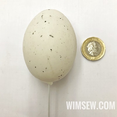 Large Realistic Egg On A Stick