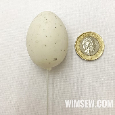 Small Realistic Egg On A Stick