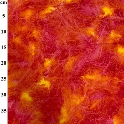 100% Cotton Batik Print - 01JLB0335-Col 3 (Red/Yellow)