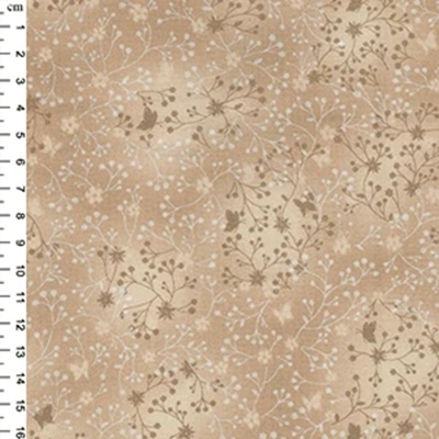 100% Cotton Fabric Flutter Batik Effect - 01jlc0081 Beige (O)