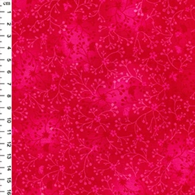 100% Cotton Fabric Flutter Batik Effect - 01jlc0081 Fuchsia (O)
