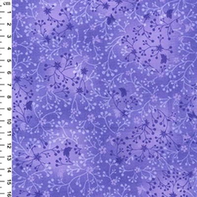100% Cotton Fabric Flutter Batik Effect - 01jlc0081 Lilac (O)