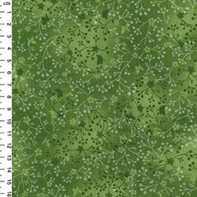 100% Cotton Fabric Flutter Batik Effect - 01jlc0081 Olive (O)