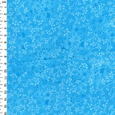 100% Cotton Fabric Flutter Batik Effect - 01jlc0081 Sky (O)