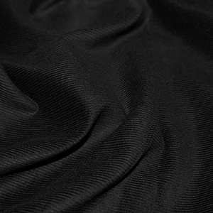 100% Cotton Needle Cord - 21 Wale - 01JLC0083 - Black*
