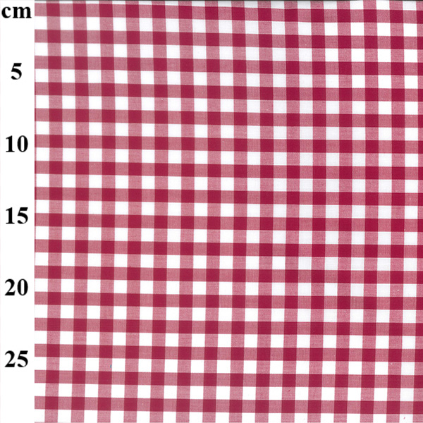 100% Yarn Dyed 9mm Cotton Gingham - 01-JLC0134-Magenta