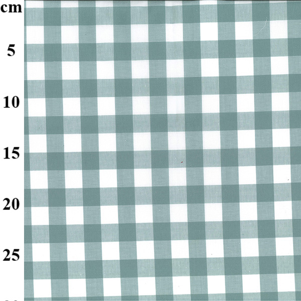 100% Yarn Dyed 17mm Cotton Gingham - 01-JLC0136-Duckegg