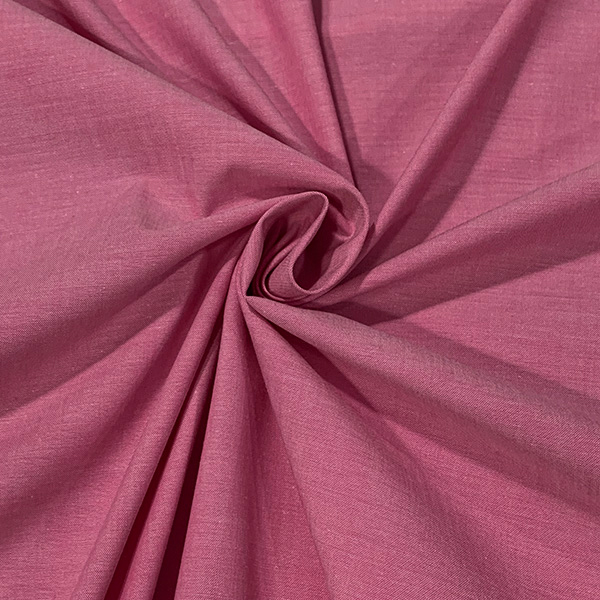 100% Yarn Dyed Cotton Chambray - 01-JLC0138-Fuchsia