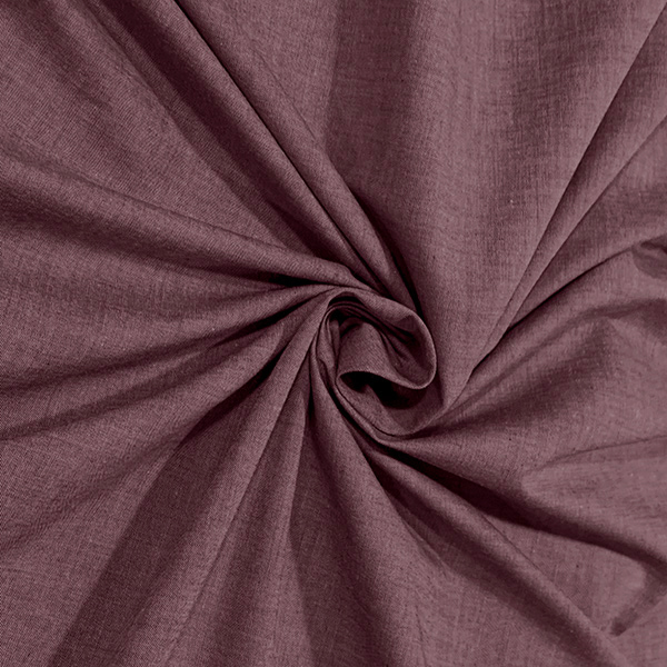 100% Yarn Dyed Cotton Chambray - 01-JLC0138-Plum