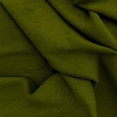 100% Cotton Fabric Morocco - Olive - 1m or 0.5m (OD)