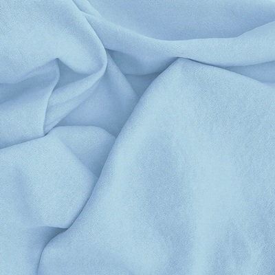 100% Cotton Fabric Morocco - Pale Blue - 1m or 0.5m (OD)